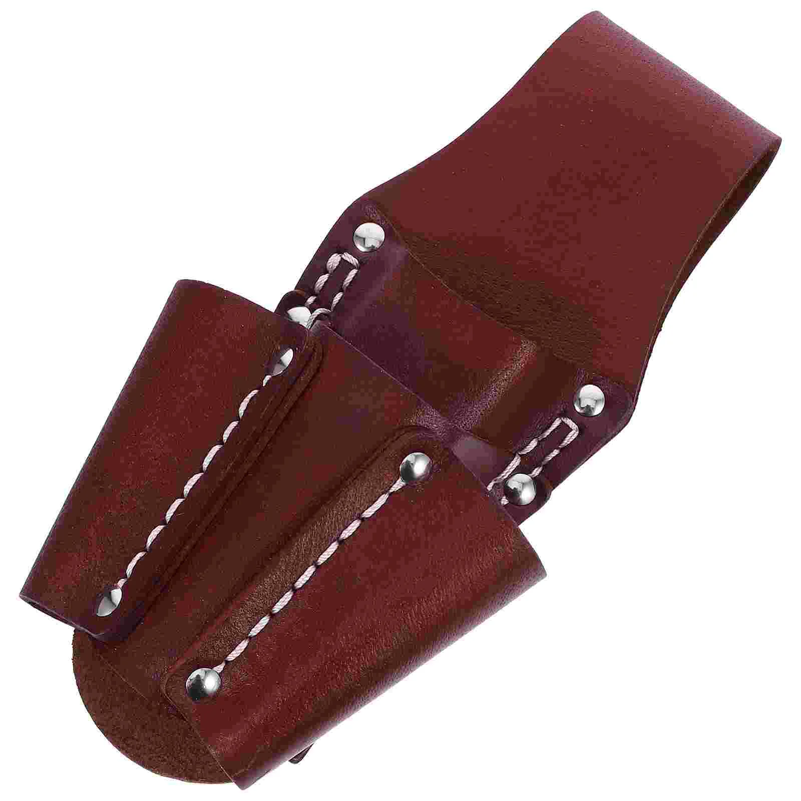 

Набор инструментов, многофункциональный держатель, забавная сумка для хранения, сумка из воловьей кожи, портативный поясной карман, Чехол Bag, отвертка