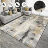 Nordic Carpet Living Room Ink Splash Abstract Area Rug Large Bedroom Decoration Home Rugs Washable Entryway Doormat Bath Mat 1
