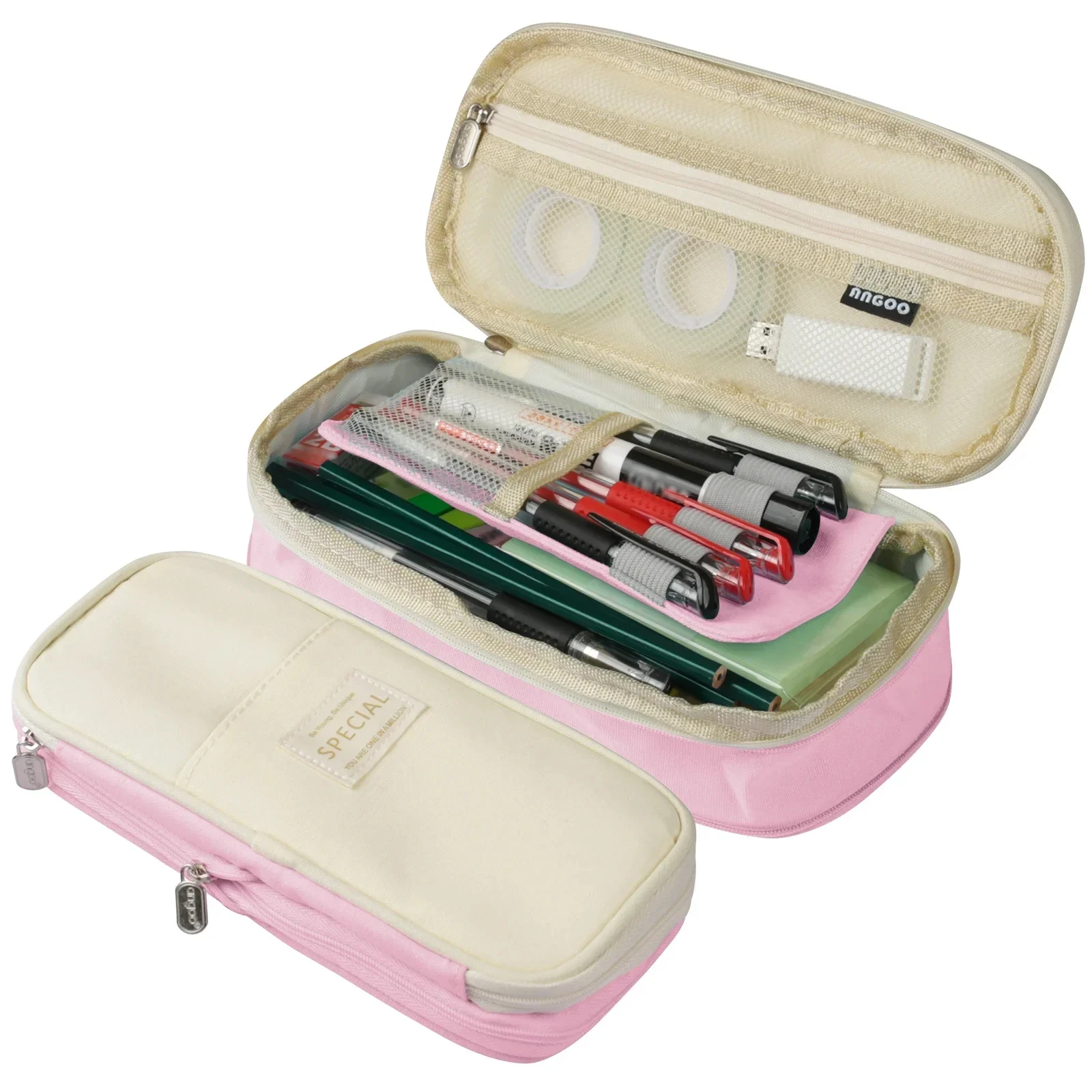 Spacious Aesthetic Pencil & Stationery Organizer Bag