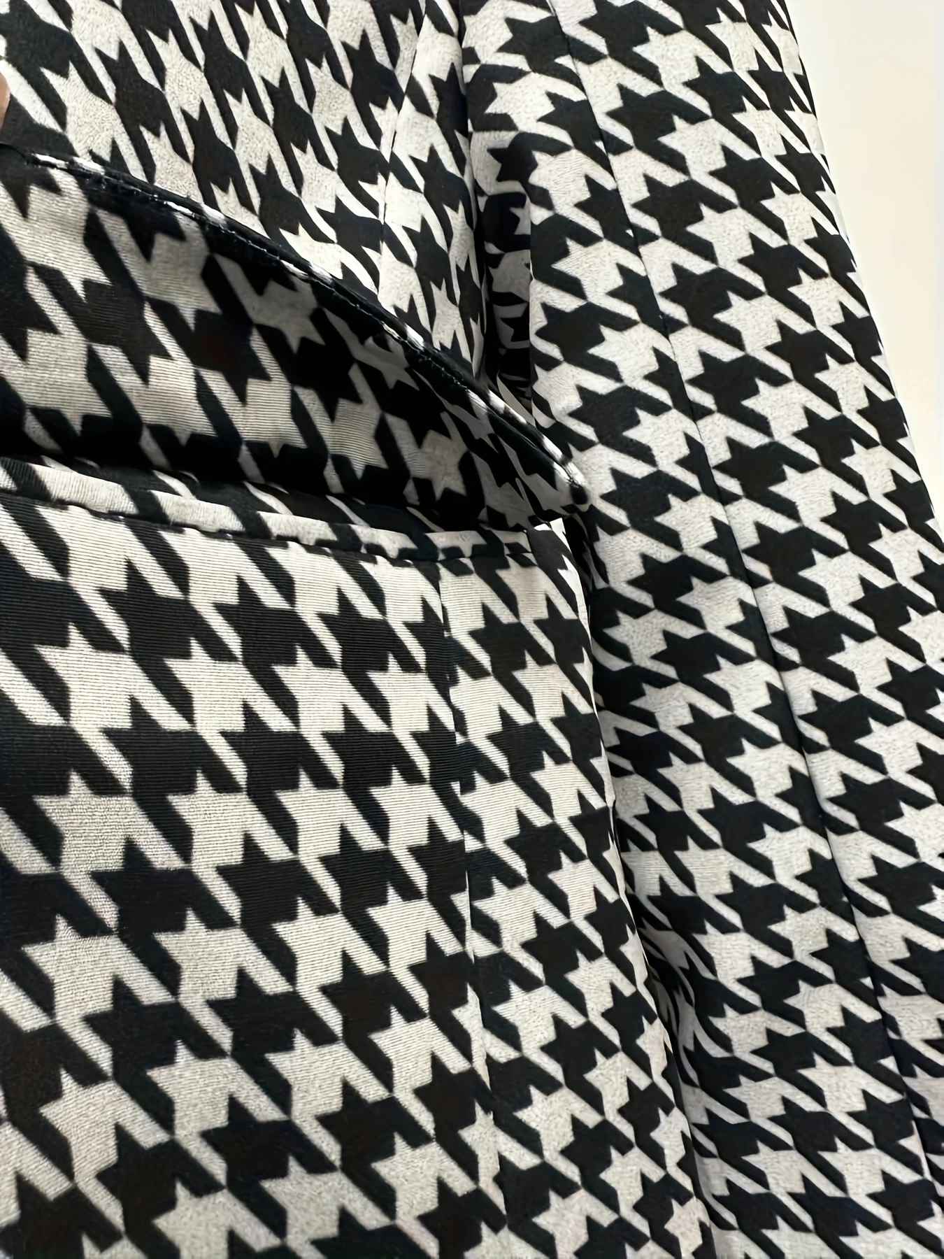 Mens Blazer Slim Fit Elegant Stylish Suit Jacket Houndstooth Graphic Print Blazers for Party/wedding/formal Prom Blazers for Men