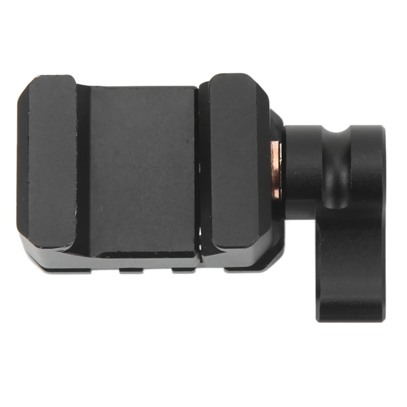 Camera clamp NATO Clamp Quick Release NATO Lock Clamp with 1/4 Inch 3/8 Inch Thread Cold Shoe Mount Camera Cage Expansion Accessories