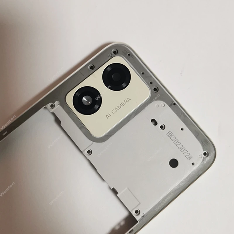 모토로라 MOTO E13 용 미들 프레임 하우징 커버, 사이드 버튼 렌즈 프레임 교체 부품