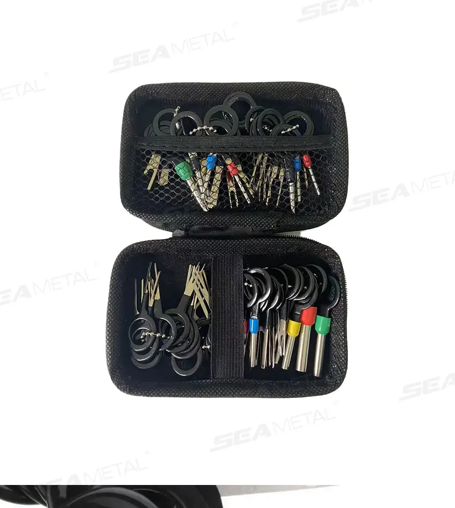 SEAMETAL 41/59pcs Car Terminal Removal Kit Box Wire Plug Connector Extractor Pul