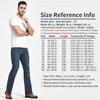 Mens Boot Cut Jeans Slightly Flared Slim Fit Blue Black Trousers Designer Classic Male Stretch Denim Pants 6