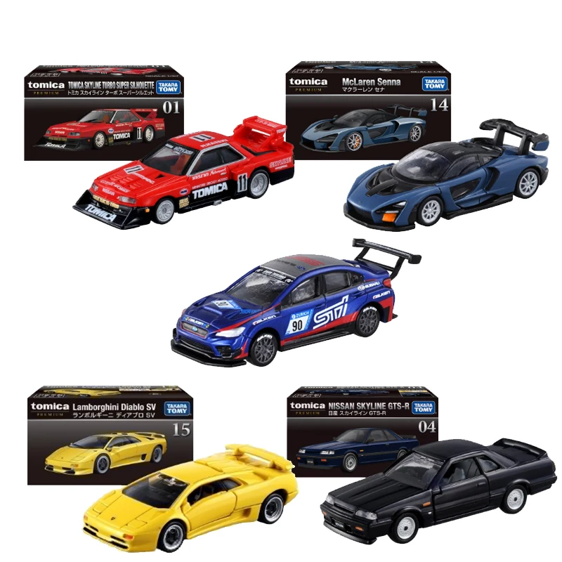 

Takara Tomy Tomica Premium Black Box Red Box TP Series Vehicle Diecast Metal Model Alloy Car Collection Lamborghini Kids Gift