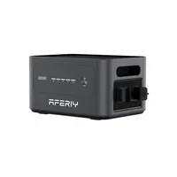 Station d'alimentation portable AFERIY P280 2800W et batterie d'extension P280-B 2048Wh LiFePO4 5600W à charge rapide, kit générateur solaire 6