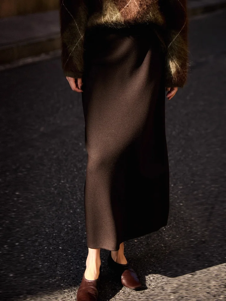 Birdtree Skirt Elastic Waist Detail
