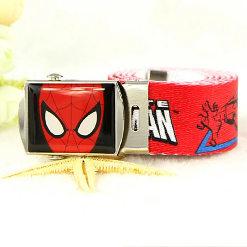 Anime children's belt canvas belt polyester cotton boys' military buckle