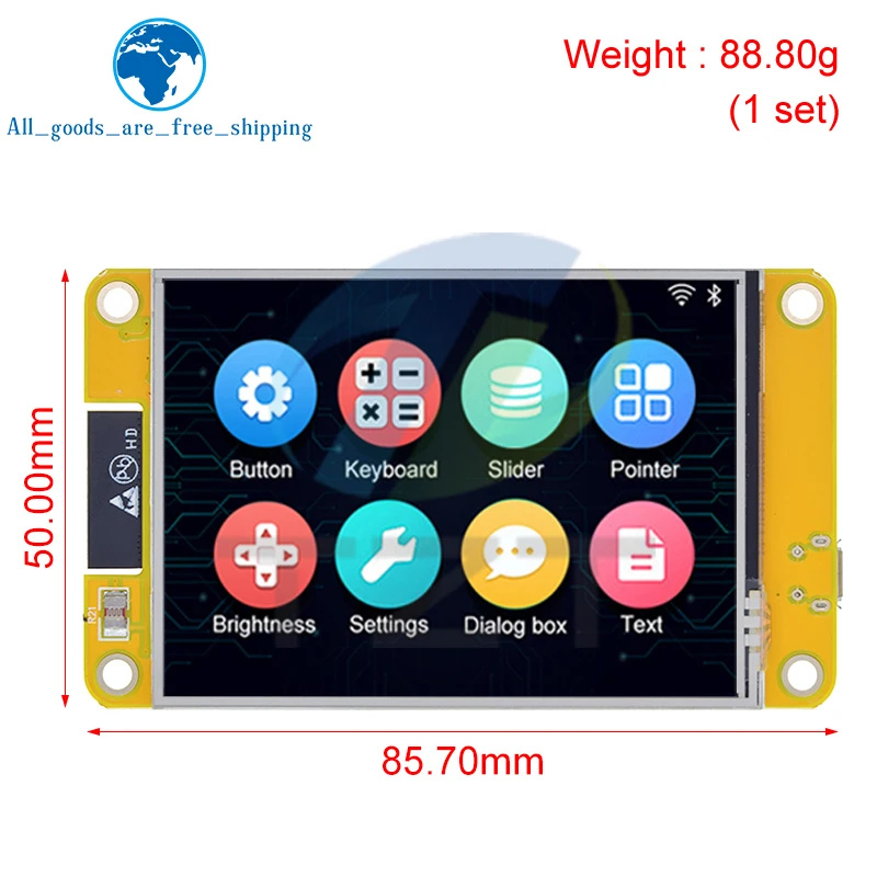 TZT ESP32 LVGL     , 2.8 ġ LCD TFT , 240*320 Ʈ ÷ ȭ, ġ 