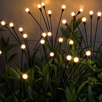 Solar Garden Lights Swaying Light By Wind Solar Outdoor Lights Garden Decorative for Yard Patio Lamparas Solares Para Jardin 1