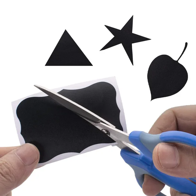 120Pcs/Roll 3 Styles Removable Blackboard Stickers With Erasable Pen Waterproof Chalkboard Labels 1.4*2.2in for Home & Kitchen 5