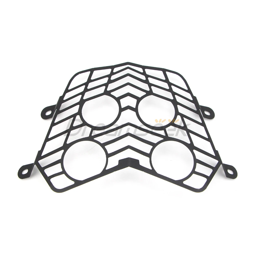 Black Headlight Grille Guard Cover for Yamaha Tenere 700, XT700Z Tenere, T7 Rally 2019 2020 2021 Motorcycle Fairing Protector