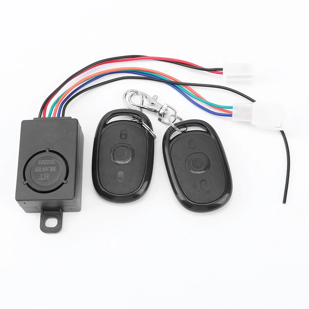 36-72v 125db E-bike Anti-theft Device Anti Lost Electric Scooter Bicycle Remote Control Detector Alarm Wholesale