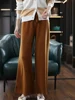 2023 New Woman's Pants Cashmere Trousers Casual Loose Wild Wool Pants Autumn And Winter Knitted Elastic Warm Daks Slack Britches 3