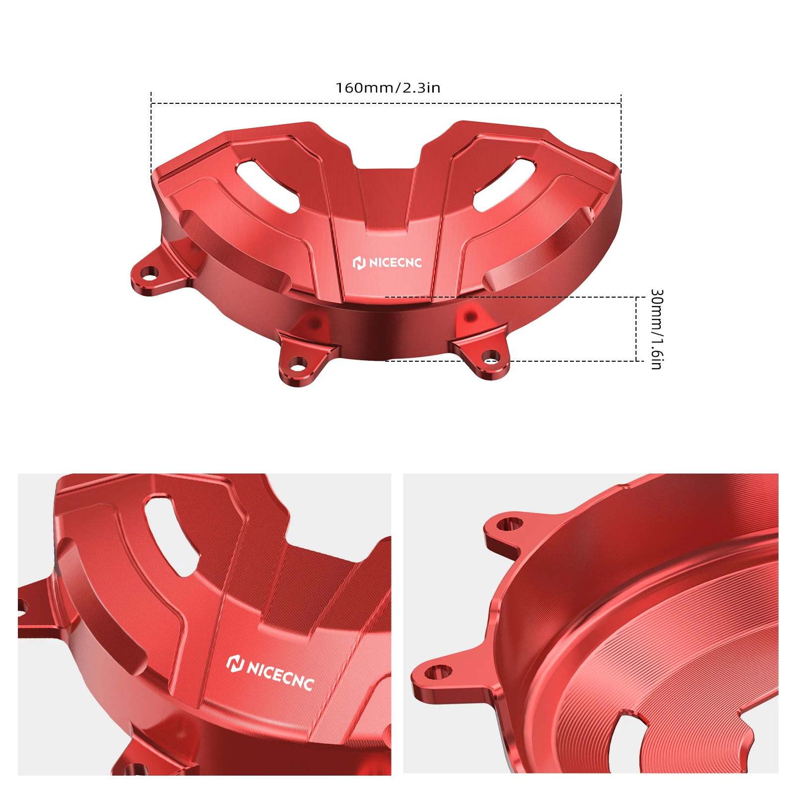 Für Honda CRF1100L Africa Twin Adventure Sports 2020-2026 Motorabdeckung Statorabdeckung Schutz Africa Twin CRF1100L CRF 1100L – Detail 9