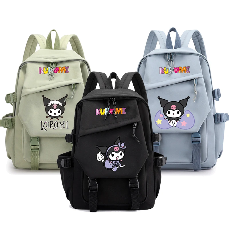 

MINISO аниме Sanrio Cinnamoroll рюкзак для детей, школьный рюкзак для девочек, кавайная школьная сумка, рюкзак для ноутбука, рюкзаки