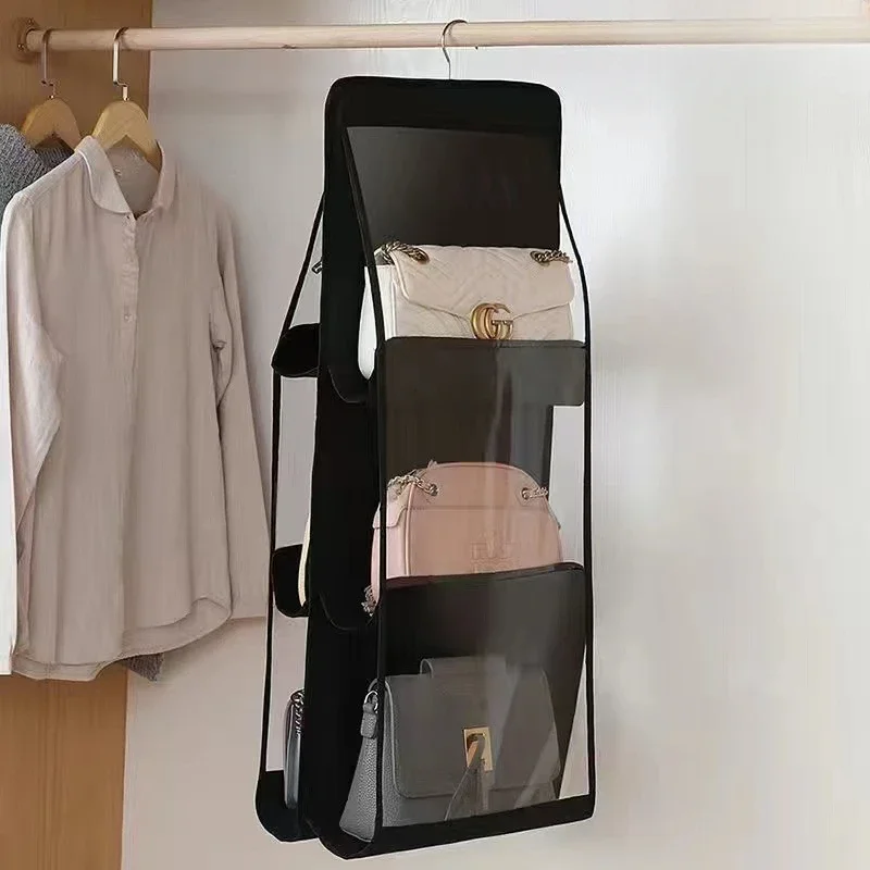 Eco-Friendly Transparent Hanging Closet Storage Bags - Dust-Proof Three-Dimensional Design