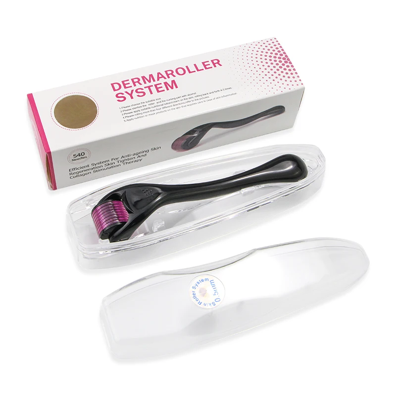 540 Derma Roller Medical Grade Skin Care Microneedling for Skin Rejuvenation and Hair Growth