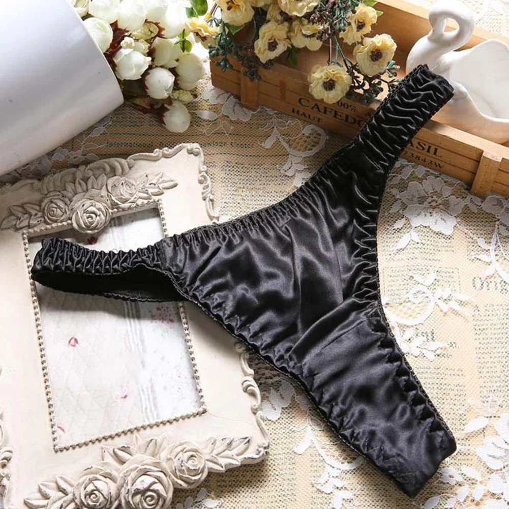 Thong Women's Thongs Women's Thongs Regular Solid Color T-back Panties Womens Low Waisted All Season Briefs Female