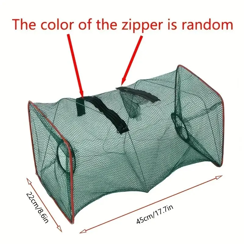 Collapsible Net Cage for Crab, Shrimp, and Crayfish