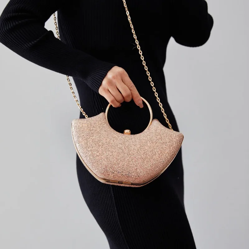 Fashionable Women's Bag Trend 2024 High Quality Luxury Handbag Woman Chain Vintage Party Evening Crossbody Shoulder Bag Ladies