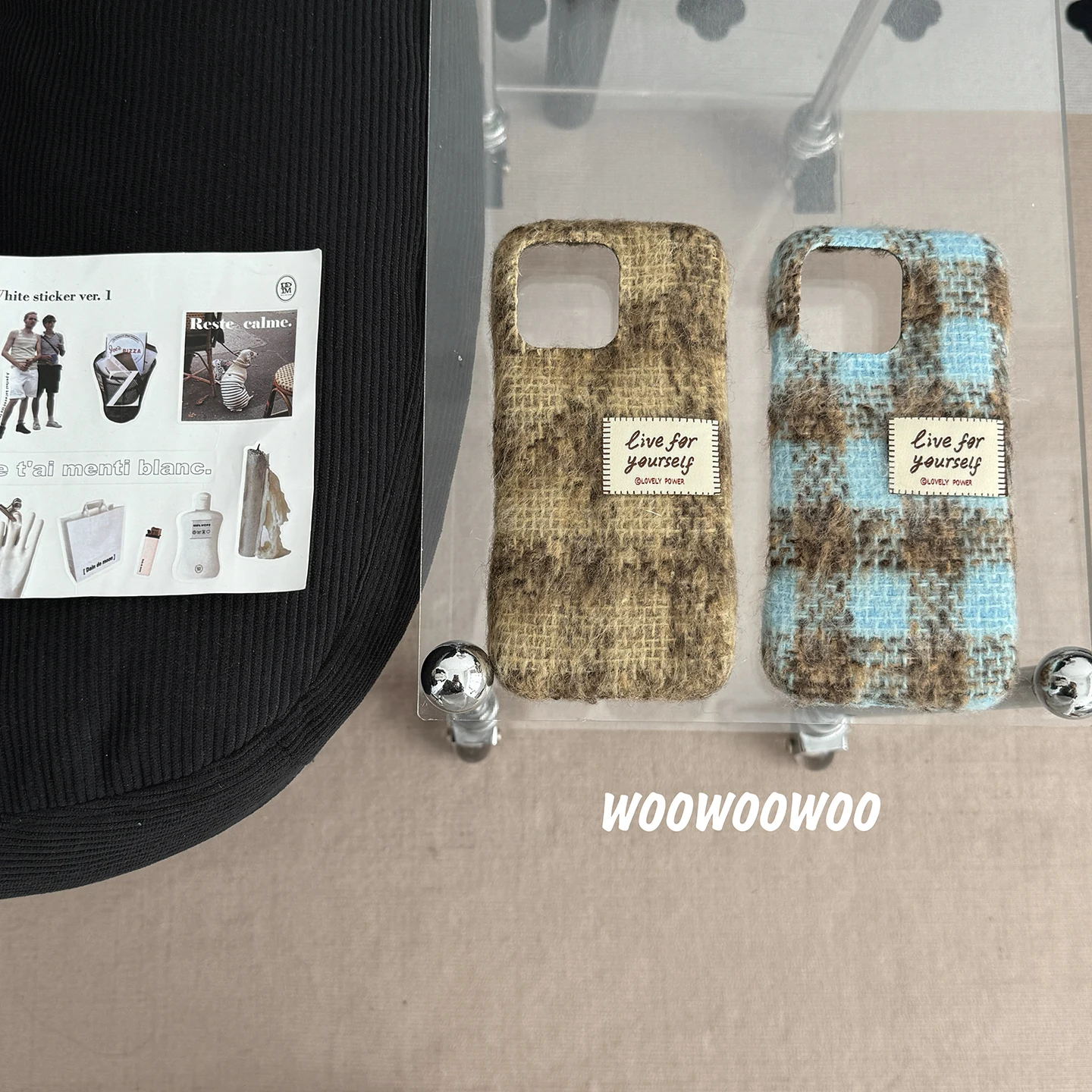 New Fashion Phone Case Line For iphone 16 15 14 13 Pro Max Stylish Shockproof Bumper Cover Funda Cover Soft Fuzzy Cute