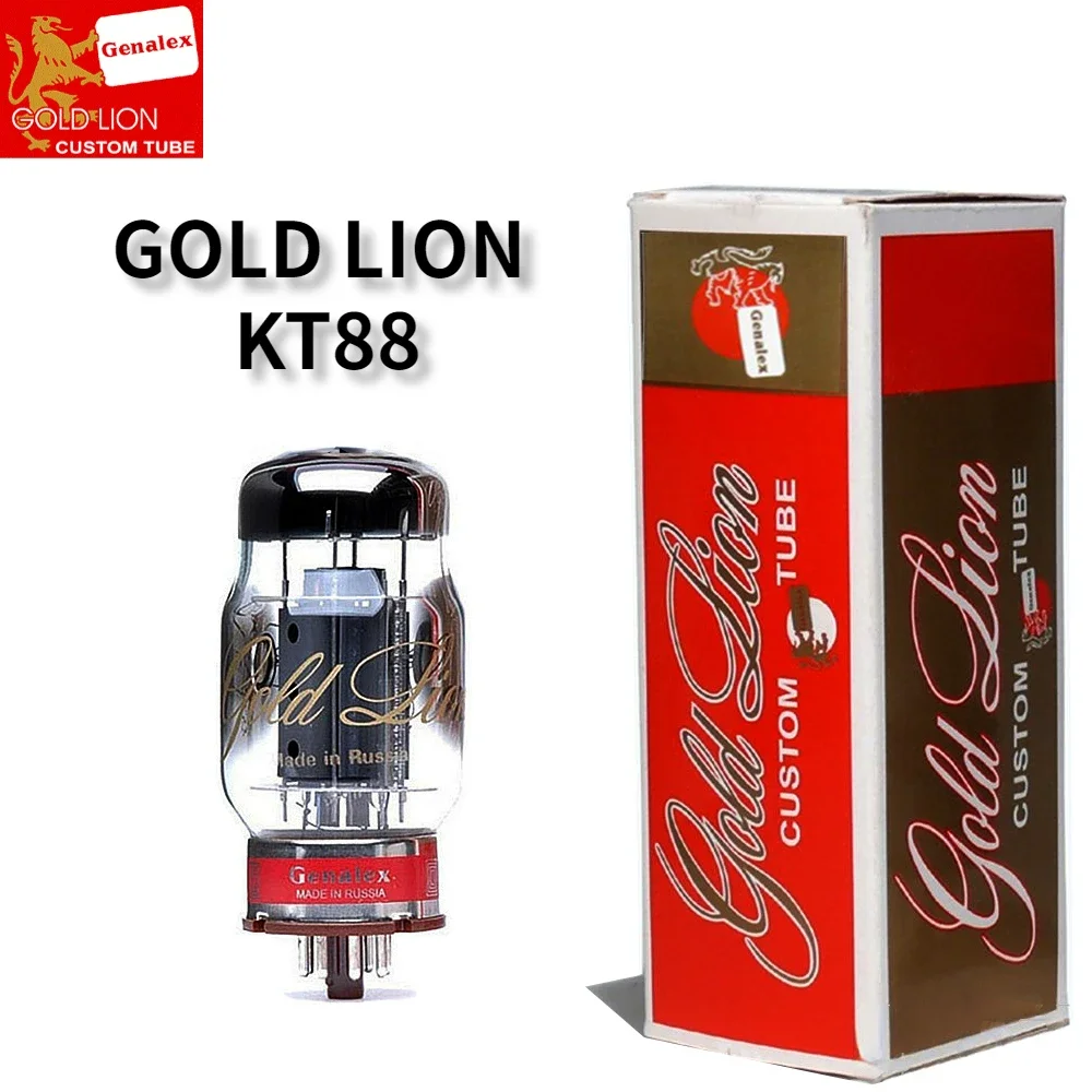 GOLD LION KT88 Vacuum Tube HIFI Audio Valve Replace KT77 KT66 El34 6550 Tube Amplifier Kit DIY Genuine Matched Quad 3