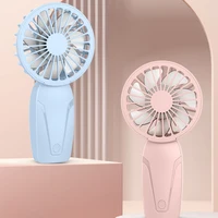 Portable Handheld Small Fan ABS Lightweight Cute Appearance USB Rechargeable Mini Fan For On Go Cooling Portable Mini Pocket Fan 1