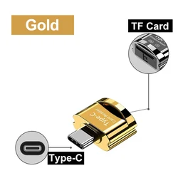 Universal USB 3.0 Type C Card Reader Adapter (Gold)
