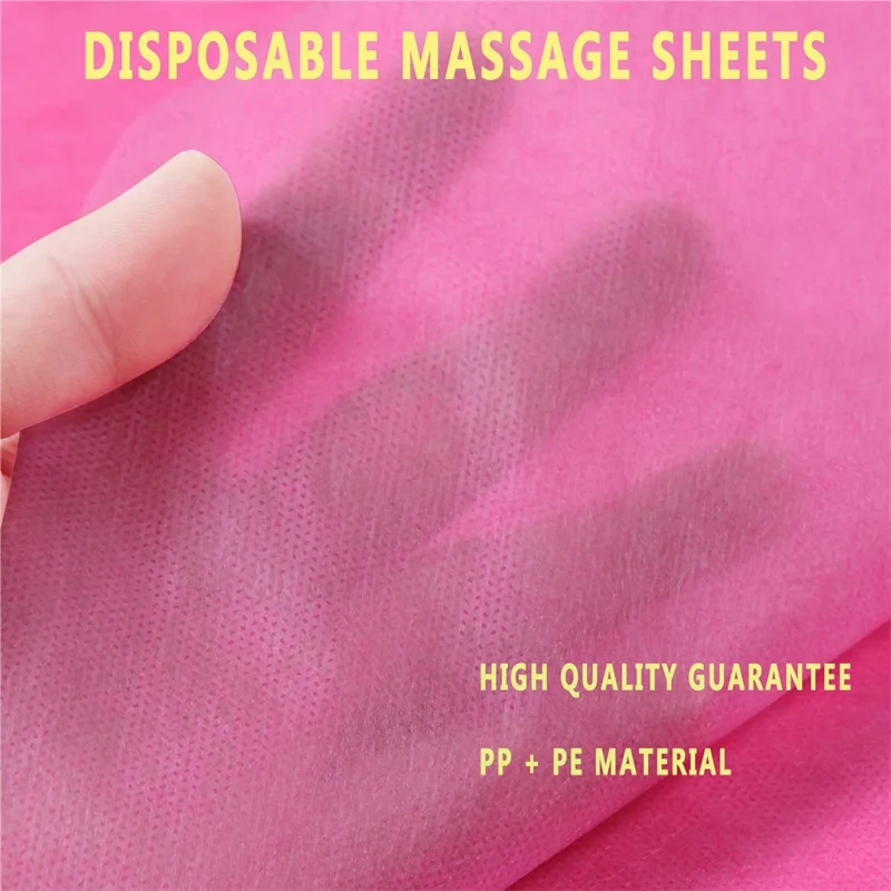 20PCS Disposable Bed Sheet Massage Table Sheet Disposable Spa Bed Sheet Waterproof Foldable Bed Sheet For Professional Salon New 5