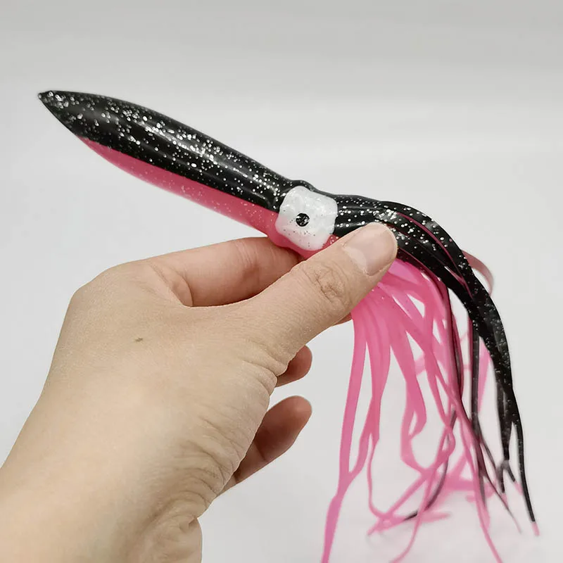 Soft Squid Skirts Soft Plastic Lures 30cm/11.81inch, 56g Ideal For