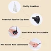 Simulation Feather Bird Interactive Cat Toys Funny Bird with Bell Cat Stick Toy for Kitten Playing Teaser Wand Toys Cat Supplies 4