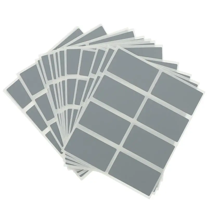 100pcs Scratch Off Cards Diy Sticker Paper Label Blank Cards Notes Crafts Set Stick Adhesive Lottery Sticker Peel Note Filler
