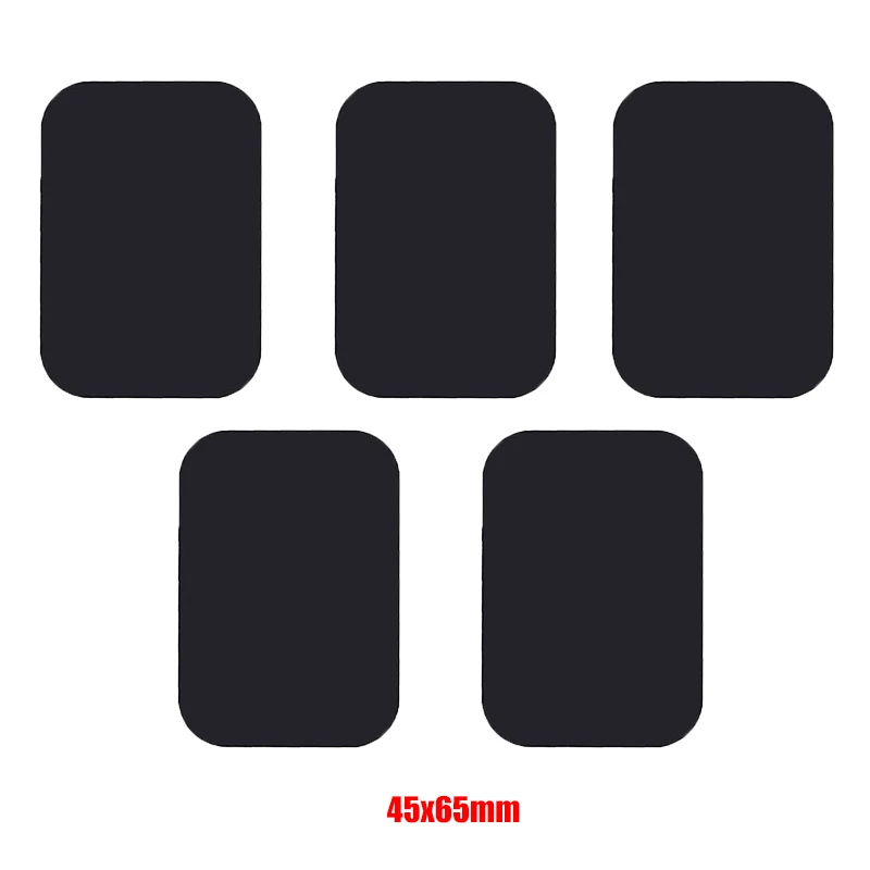5pcs/Set Metal Disk Plate for Magnetic Phone Holder Black Iron thumbnail 6