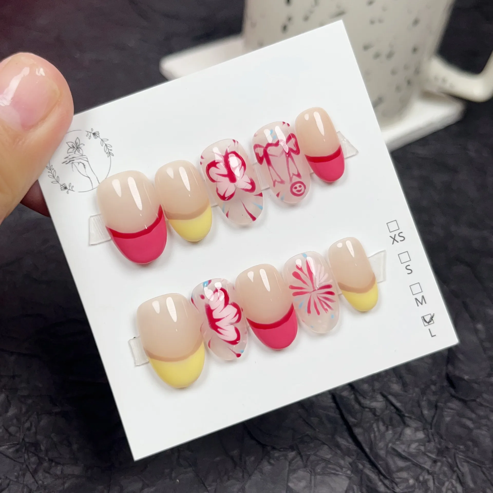 

Emmabeauty окрашенная бабочка ручной работы пресс на ногтях фейерверк великолепный. No.19569