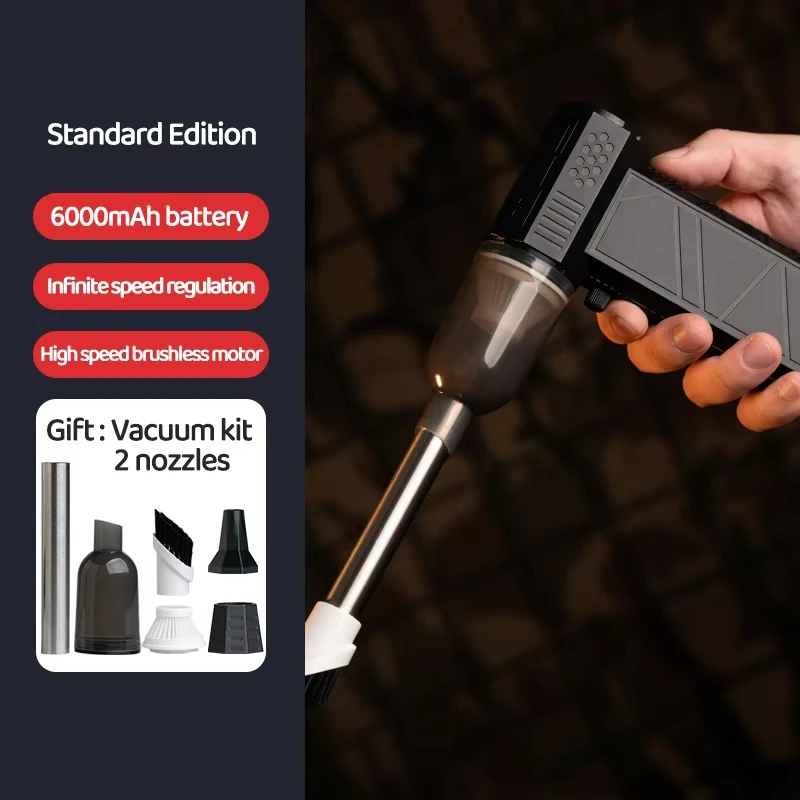 Violent Fan 200000RPM Powerful Air Blower Vacuum Dust Cleaner Type-C Charging Strong Winds 53m/s Brushless Turbo Jet Blower ﻿ 6