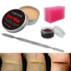 12/20 Colors Face Body Painting Fake Blood ,Halloween Professional Special Effects Makeup Kit with Wound Modeling Scar Wax 3