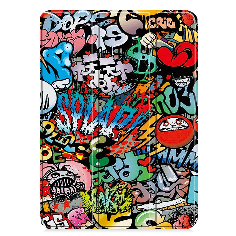 Magnetic PU Leather Smart Cover