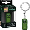 FUNKO POP Keychain Rick and Morty Classic Cartoon Anime Figures Keyrings Backpack Pendant Dolls Decoration Children Xmas Gifts 5