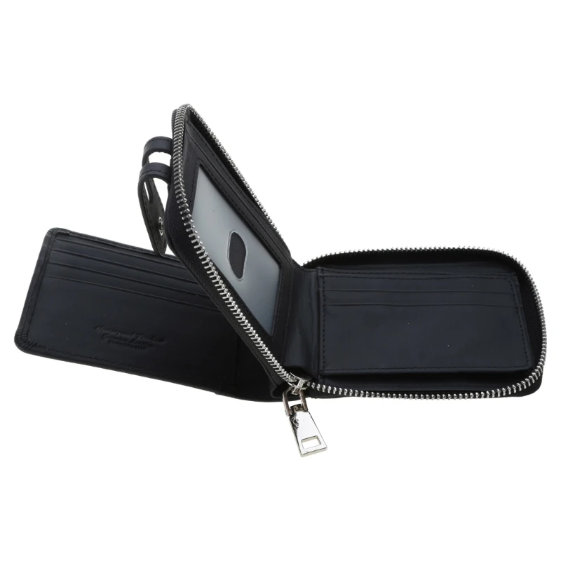 Genuine Leather Vintage Wallet Men With Coin Pocket Short Wallet Card Holder