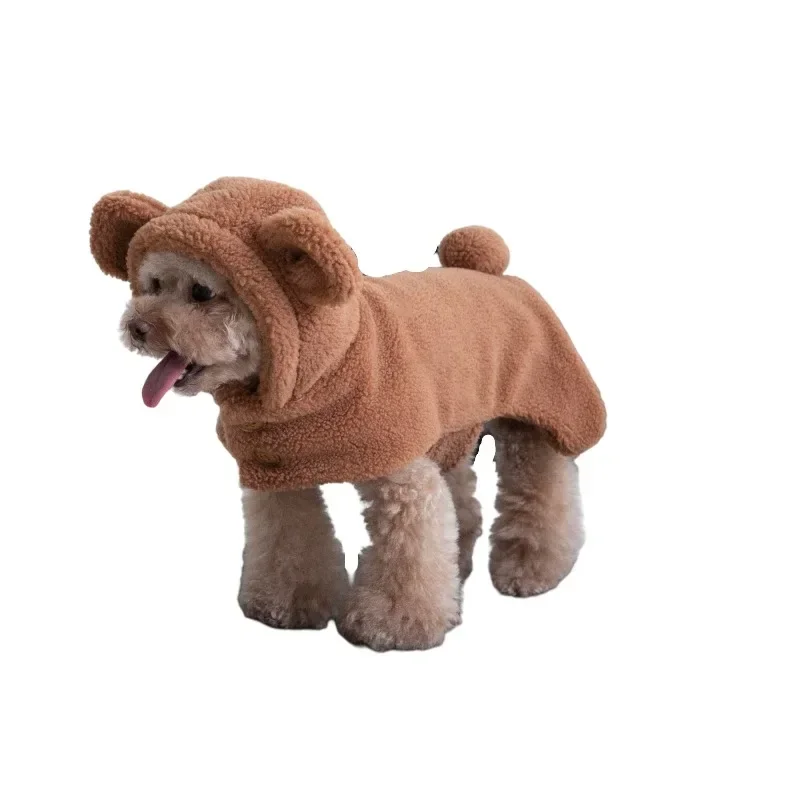 Funny Dog Clothes Cat Puppy Clothing Winter Dog Cloak Trench Chihuahua Yorkies Pomeranian Small Costumes Coat Outfit Garment