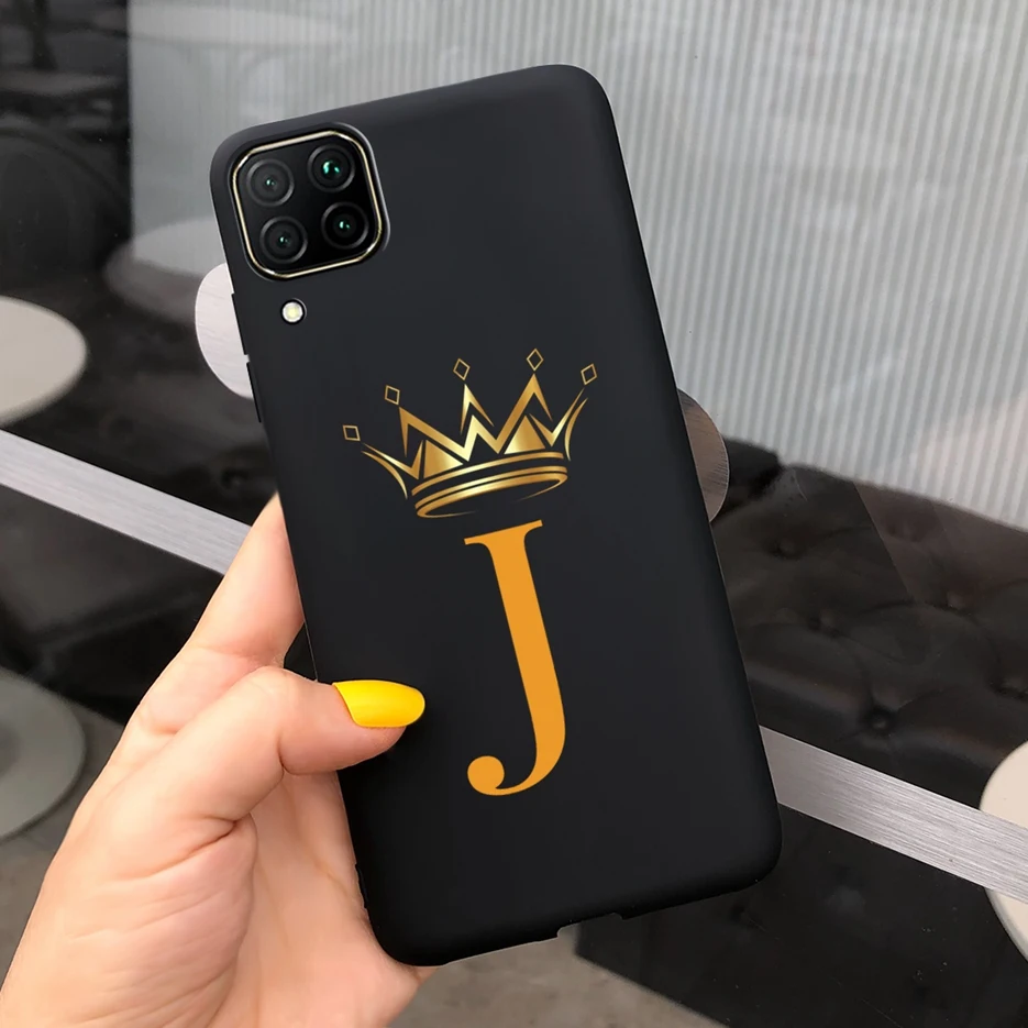 Luxury Couple Letters Phone Case - Elegant Soft Bumper Cover