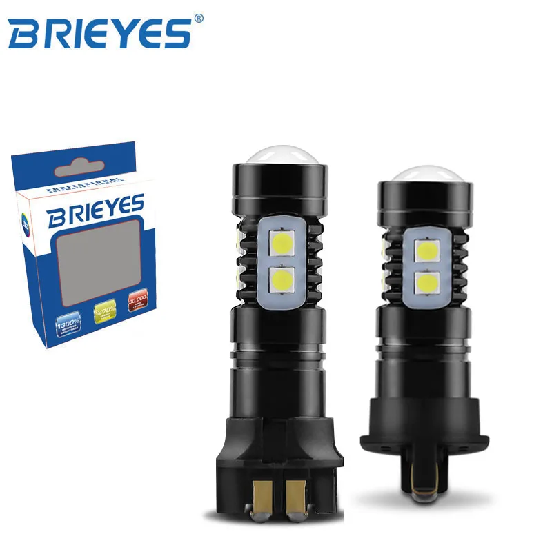 

2pcs Canbus PW24W PWY24W LED Projector DRL Daytime Running Light White CANBUS 12V For Golf MK7 Golf7 W205 Q3 A4 A5 Error Free
