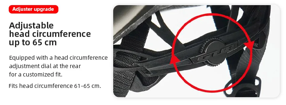 GUB Fahrradhelm XXL 61-65 mit wiederaufladbarem LED-Licht, abnehmbare Linse, Radfahren, Straße, ultraleicht, Aero Safely Cap Capacete Ciclismo – Detail 1