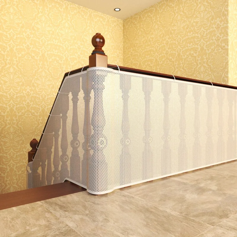 Title 1, 2/3M Thick Stair Protection Net Safety Rope Net...