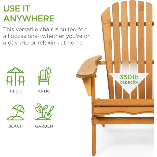 best choice folding adirondack chair