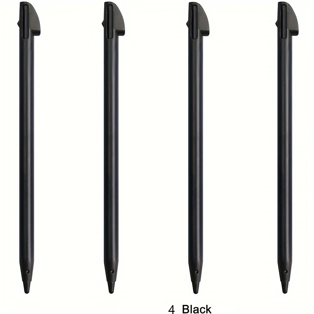 Stylus Pen 4 Pcs 3DS XL Plastic Set Replacement Compatible Nintendo 3DS XL 4 in 1 Combo Touch Pen Multi Color