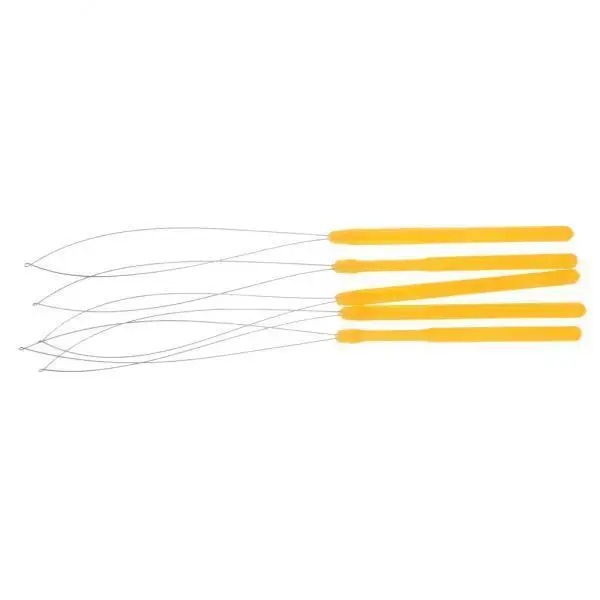 

2X Loop Threader Wire Pulling Hook Tool Micro Rings Beads