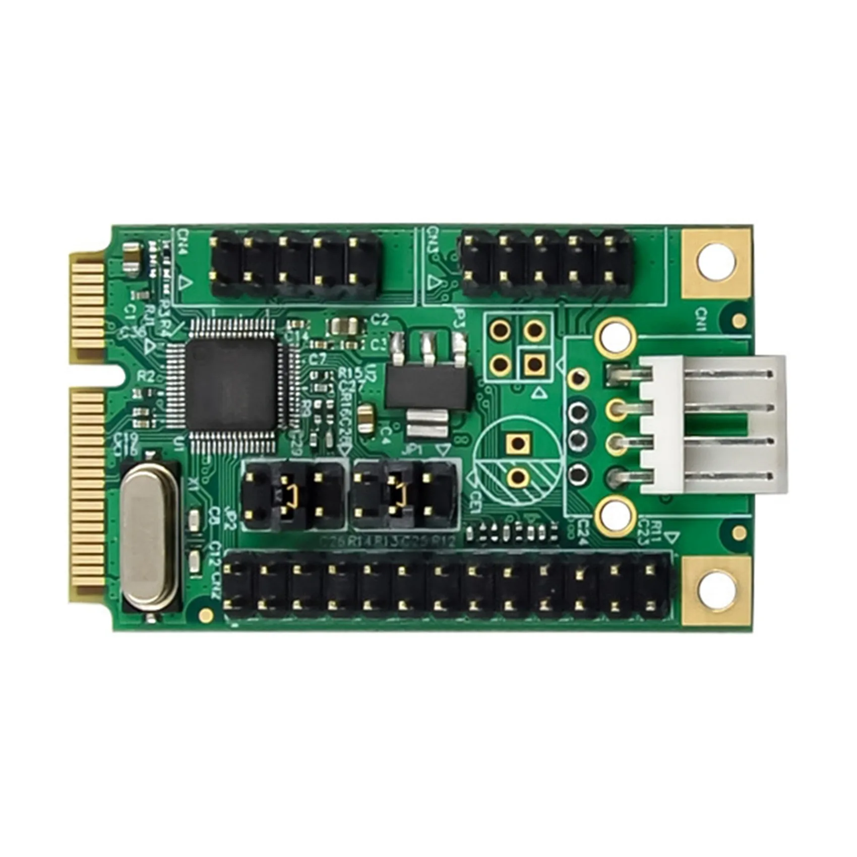 미니 PCIE 직렬 및 병렬 포트 추가 제어 카드, 산업용 등급 멀티 I/O 제어 확장 카드, CH382L, 2S1P