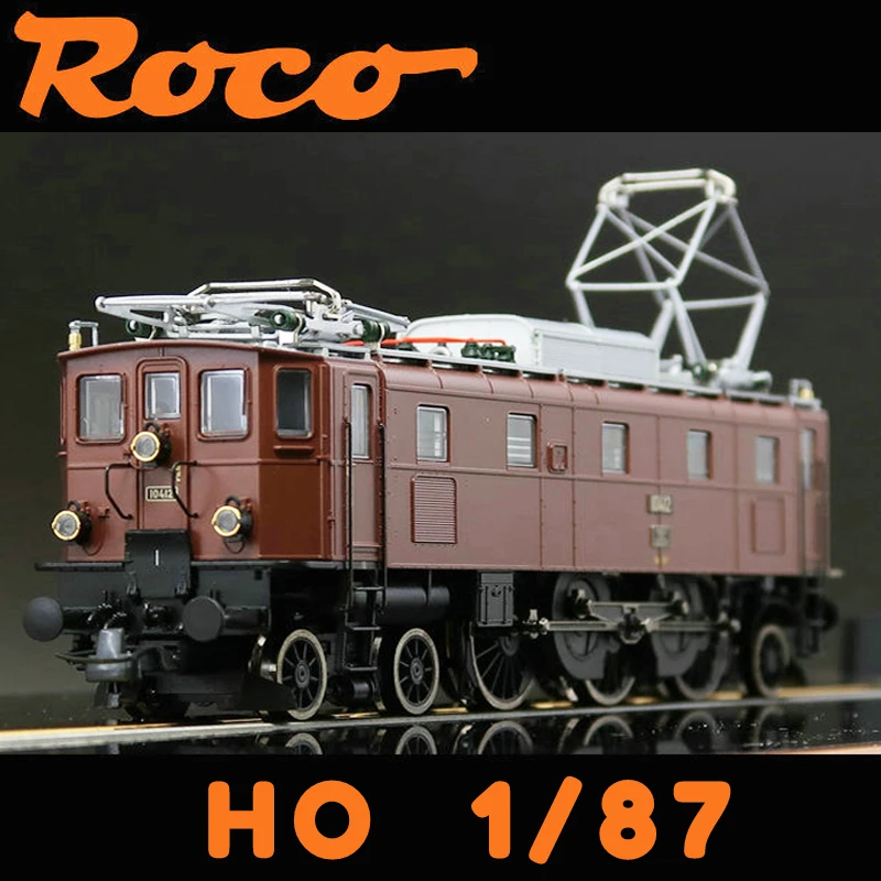 Modelo de tren HO 1/87, ROCO europeo AE3/6, sonido Digital suizo SBB de segunda generación, locomotora eléctrica histórica, coche de riel